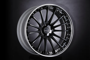 SSR Executor CV04 19x10.5 5x114.3 38 Offset Gunmetal w/ Anodized Black Inner Barrel