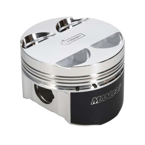 Manley Mitsubishi 4G63T 86.5mm (+1.5mm) -2cc Dome Extreme Duty Platinum Series Pistons w/ Rings