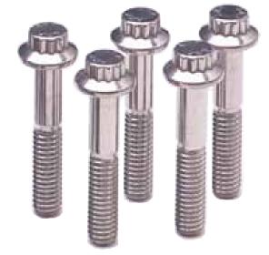 ARP 3/8-24 x 4.000 12pt 7/16 wrenching black oxide bolts