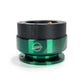 NRG Quick Release Gen 2.0 -  20 Year Anniversary Black Body / Emerald Ring