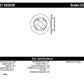 StopTech 02-06 Acura RSX Incl. Type S / 97-01 Integra Type R Slotted & Drilled Right Rear Rotor
