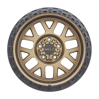 Weld Off-Road W115 17X9 Cinch 5X114.3 5X127 ET-12 BS4.50 Satin Bronze / Satin Black 78.1