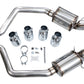 AWE Tuning C6 Chevrolet Corvette Z06/ZR1 Touring Edition Axle-Back Exhaust w/ Chrome Silver Tips