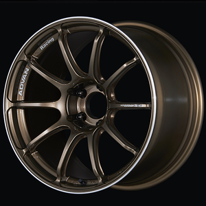 Advan RSIII 18x8.0 / +45 Offset / 5-114.3 / 73mm Bore / Umber Bronze Metallic & Ring