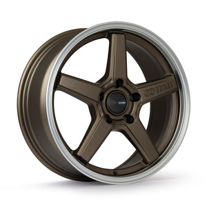 Enkei Quasar 19x8in / 5x114.3 BP / 45mm Offset / 72.6mm Bore - Matte Bronze Wheel