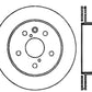 StopTech 06-09 Lexus IS350 / 07-11 GS350 2WD Drilled Left Rear Rotor