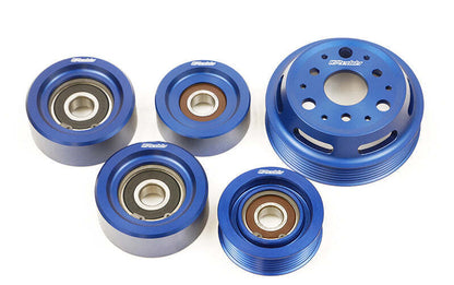GReddy 2022+ Toyota GR86 (ZN8)/Subaru BRZ (ZD8) Aluminum Pulley Kit