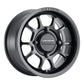 Method MR409 Bead Grip 15x7 / 4+3/13mm Offset / 4x136 / 106.25mm CB Matte Black Wheel