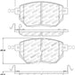 StopTech Performance 03-11/05 Infiniti / 05-06 Nissan Front Brake Pads