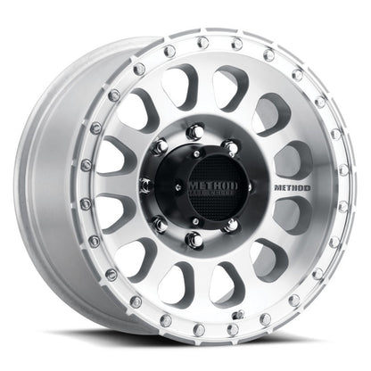 Method MR315 18x9 +18mm Offset 8x180 130.81mm CB Machined/Clear Coat Wheel