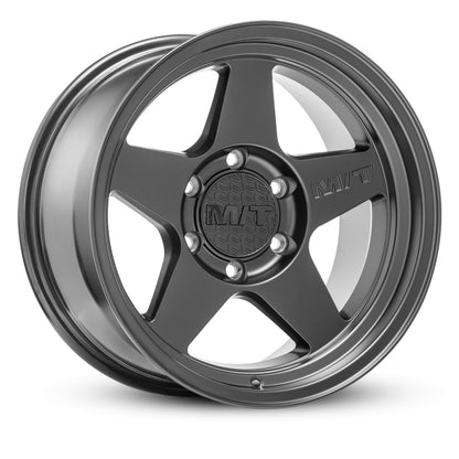 Mickey Thompson Open 5 Black Wheel - 17X9 5X5.5 BP 4.53in BS -12 Offset 108.1mm Bore - 274531