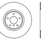 StopTech Drilled Sport Brake Rotor