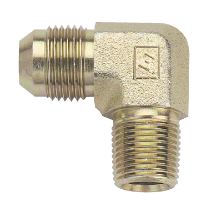 Fragola -8AN x 3/8 NPT 90 Degree Adapter - Steel