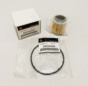 New Genuine OEM Mitsubishi CVT Transmission Oil Cooler Filter with O-Ring