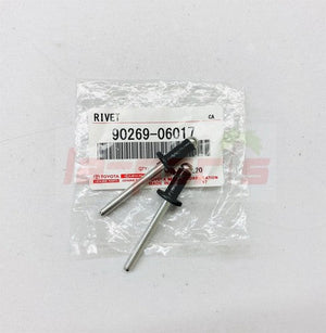 GENUINE FOR TOYOTA FUEL LID GAS DOOR RIVETS 90269-06017 SET OF 2