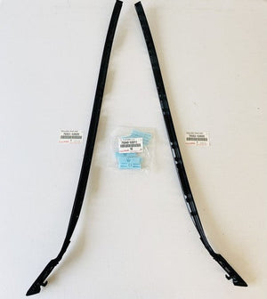 NEW GENUINE LEXUS 06-13 IS250 IS350 LEFT + RIGHT WINDSHIELD MOULDING KIT W/CLIPS