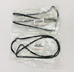 NEW GENUINE FOR TOYOTA SUPRA GS300 IS300 ENG 2JZ-GTE VVTI VALVE COVER GASKET SET