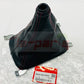 GENUINE HONDA 96-00 CIVIC TYPE R EK SHIFT BOOT RED STITCH MANUAL TRANSMISSION