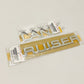 NEW GENUINE FOR TOYOTA  LAND CRUISER J100 98-03 REAR EMBLEMS BADGE SET