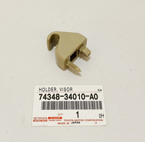 New Genuine for Toyota 4Runner Lexus GX470 Holder Visor IVORY CLR 74348-34010-A0