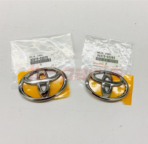 GENUINE FOR TOYOTA 13-16 SCION FR-S FT86 GT86  FRONT & REAR EMBLEM BADGES