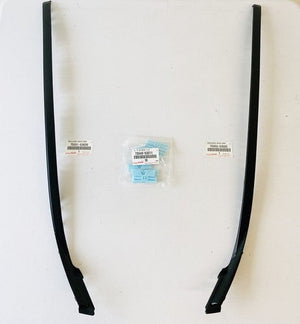 NEW GENUINE LEXUS 06-13 IS250 IS350 LEFT + RIGHT WINDSHIELD MOULDING KIT W/CLIPS