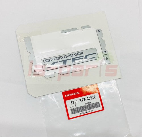 GENUINE HONDA ACURA 94-01 INTEGRA GSR DC2 DOHC VTEC REAR BADGE EMBLEM JDM USDM