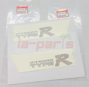 JDM GENUINE FOR HONDA INTEGRA DB8 DC2 TYPE-R STICKER DECAL SET RIGHT + LEFT