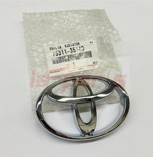 NEW GENUINE TOYOTA 96-98 4RUNNER FRONT RADIATOR GRILLE EMBLEM 75311-35140