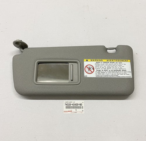 GENUINE FOR TOYOTA 2004-2005 RAV4 LEFT LH DRIVER SIDE SUN VISOR 74320-42420-B0