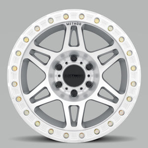 Method MR106 Beadlock 17x9 -44mm Offset 8x6.5 130.81mm CB Machined/Clear Coat w/BH-H36125 Wheel