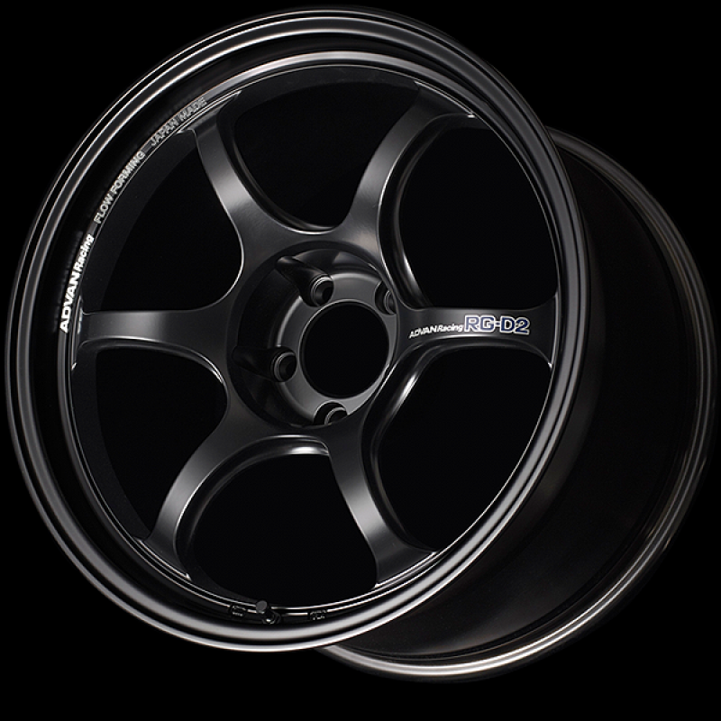 Advan RG-D2 18x8.5 / +42 Offset / 5-112 / 66.5mm Bore / Semi Gloss Black