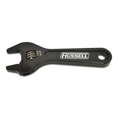 Russell Adjustable End Wrench Black