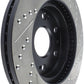 StopTech 05-10 GMC Sierra 1500 (w Rear Drum) / 07-09 GMC Yukon Front Right Slotted & Drilled Rotor