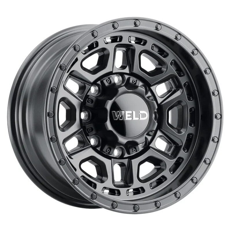 Weld Off-Road Crux 20x8.5in / 5x108 BP / ET +34 / 72.56mm Bore - Satin Black Wheel