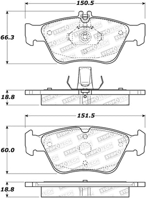 StopTech Street Brake Pads