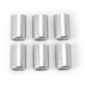 Russell Performance -8 AN Stainless Steel Crimp Collars (O.D. 0.700) (6 Per Pack)