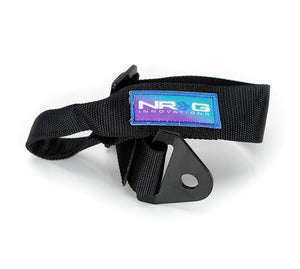 NRG Universal Tow Strap 24in Adjustable - Black