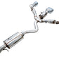 AWE 23-24 Toyota GR Corolla Touring Edition Catback Exhaust - Chrome Silver Tips