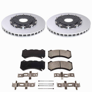 Power Stop 15-19 Chevrolet Corvette Front Z17 Coated Brake Kit