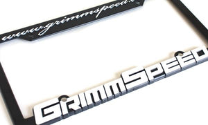 GrimmSpeed License Plate Frame (Pair)
