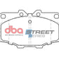 DBA 83-90 Toyota Land Cruiser Street Series Front Brake Pads