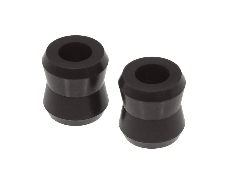 Prothane Universal Shock Bushings - Large Hourglass - 3/4 ID - Black