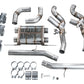 AWE Tuning 20-25 BMW X3 M/M Comp (F97) AWD SwitchPath Axle-Back Exhaust - Chrome Silver Tips