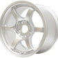 Gram Lights 57DR 15x8.0 +28 4x100 Sunlight Silver Wheel
