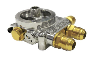 GReddy TYPE-I Oil Filter Relocation Block - Uses M20xP1.5 Oil Filter
