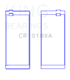 King 97-07 Ford 2.5L/2.9L/3.0L (Size STD) Rod Bearing Set