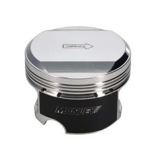 Manley Nissan 2.6L RB26DETT Piston Set - 87.25mm Bore 1.181in CH, 20.00 CC