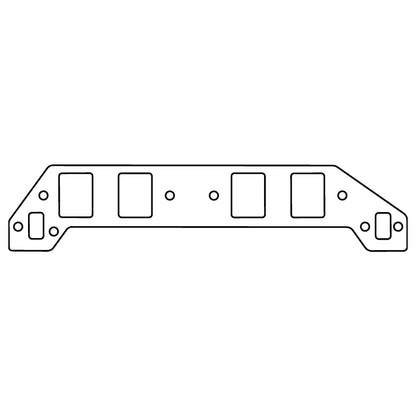 Cometic  GM Gen-V/VI BB V8 .094in Fiber Intake Mani Gskt Set-2.460in x 1.860in Rect. Ports