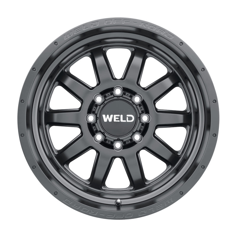 Weld Off-Road W101 20X12 Stealth 6X135 6X139.7 ET-44 BS4.75 Satin Black 106.1